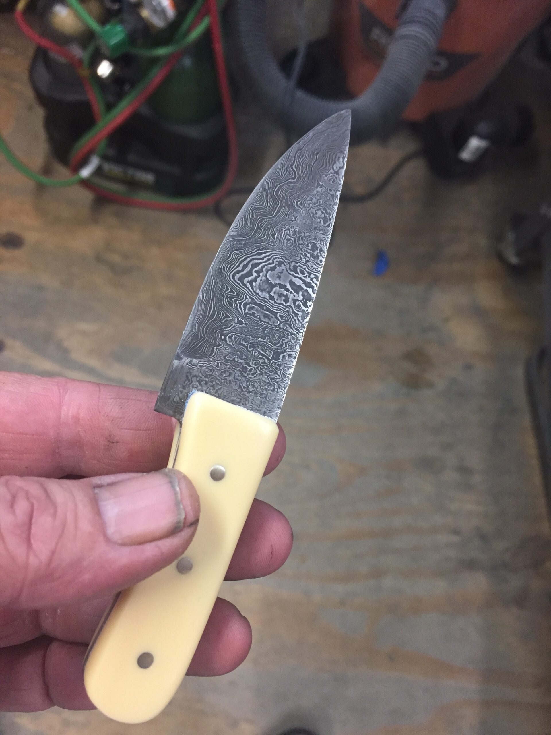 Damascus steel fake?