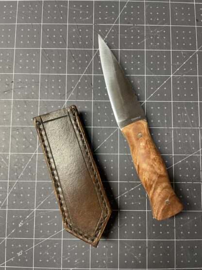 Scottish Highlander Knife, maple burl